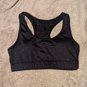 Zyia Black Bomber Bra Size Medium